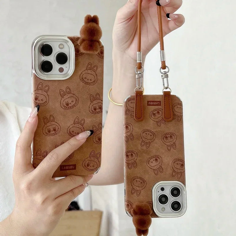 Labubu Phone Case-Cute Kawaii Protective Cover iPhone