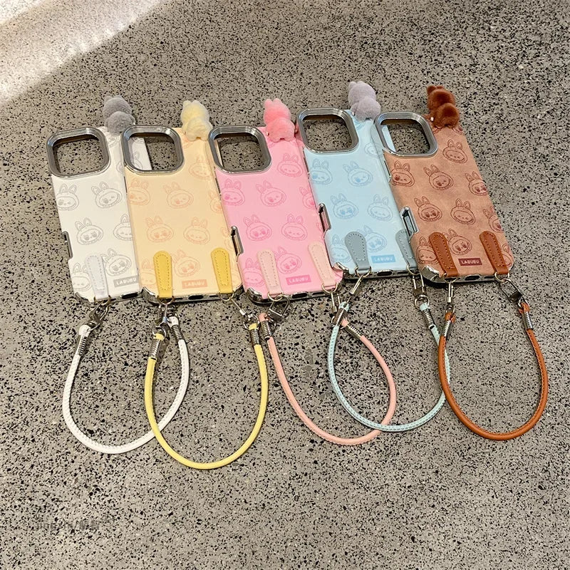 Labubu Phone Case-Cute Kawaii Protective Cover iPhone