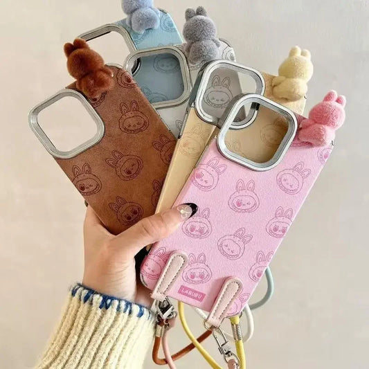 Labubu Phone Case-Cute Kawaii Protective Cover iPhone
